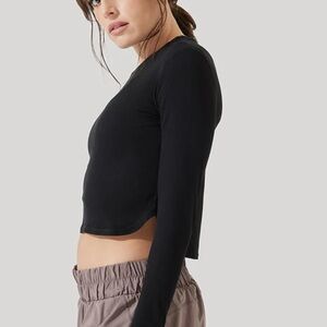 Popflex XXS Black Refine Longsleeve T shirt